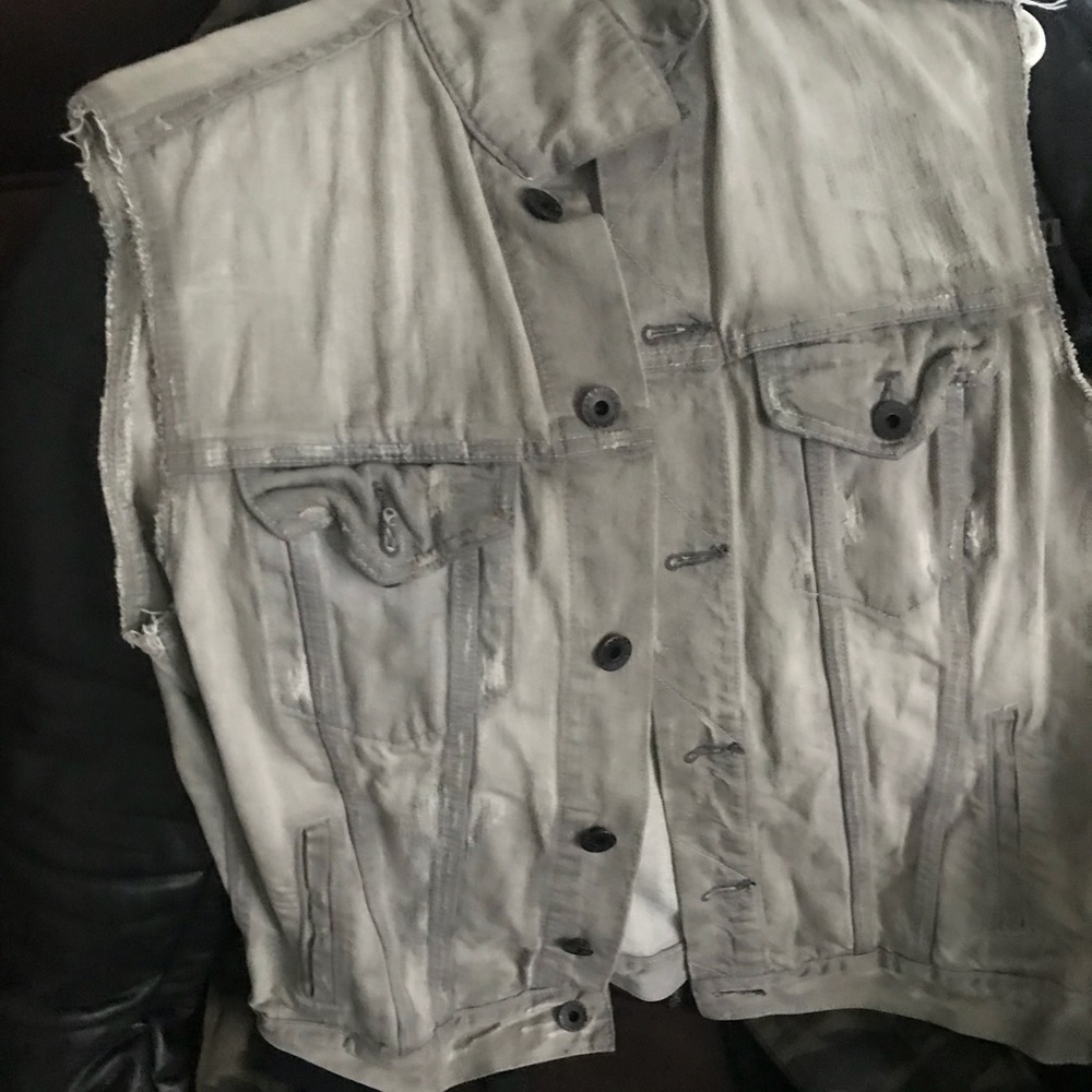 Jean Jacket vest Men M